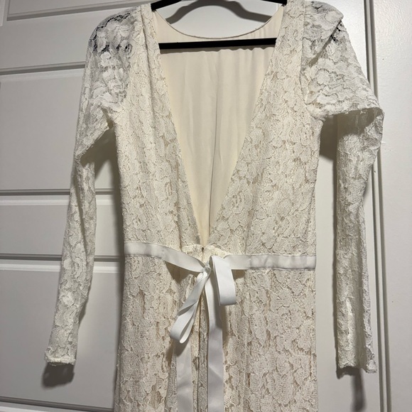 NWT Reformation Hestia Dress Ivory Wedding Dress Size8 - Picture 13 of 13